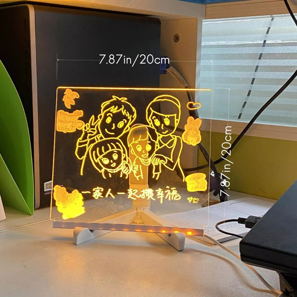 🎨 Tablero LED Infantil: Inspira, dibuja y juega con luz propia
