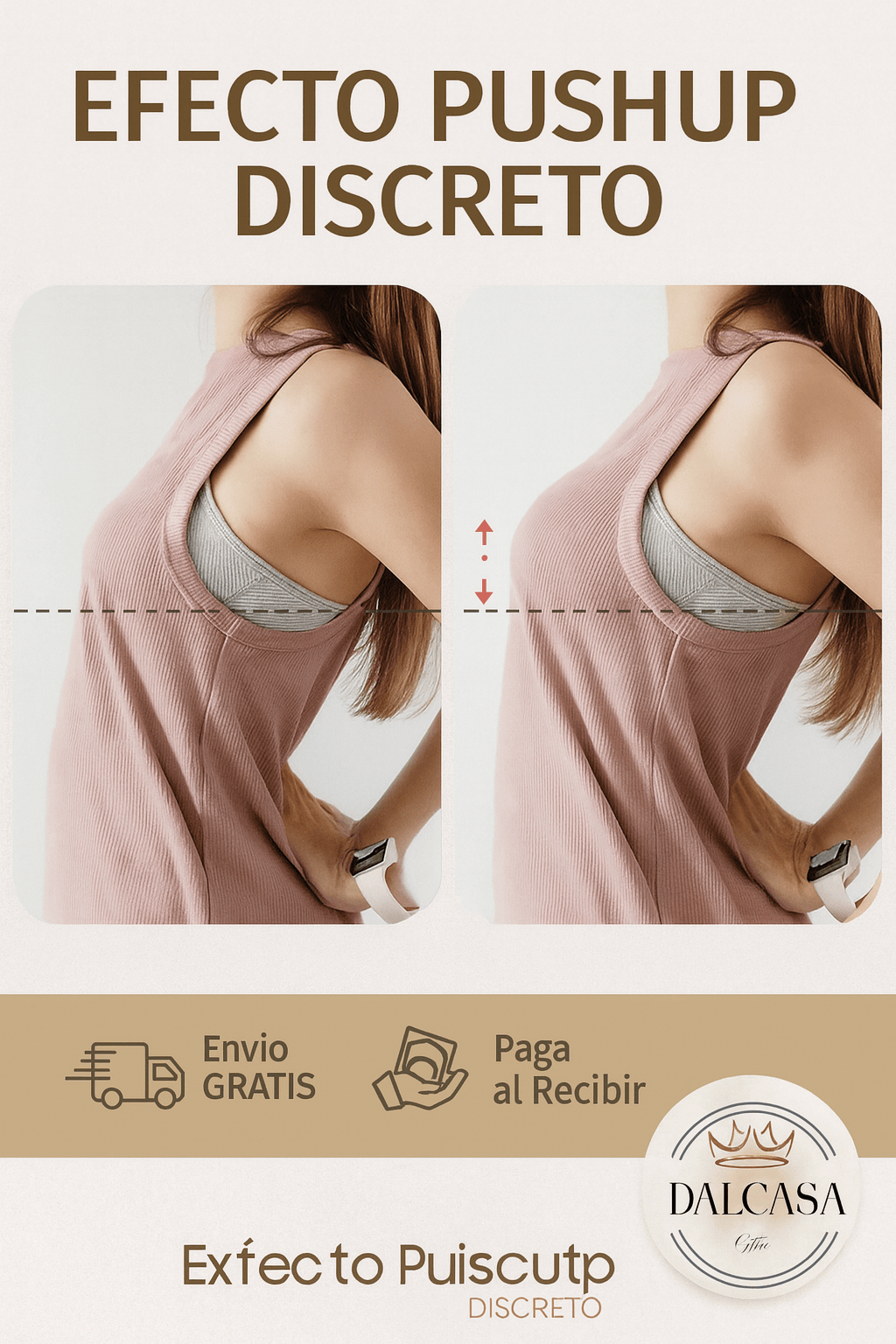 ✨ Realce natural sin brasier – Descubre el poder indetectable de InvisiblePush™