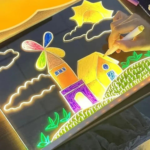 🎨 Tablero LED Infantil: Inspira, dibuja y juega con luz propia
