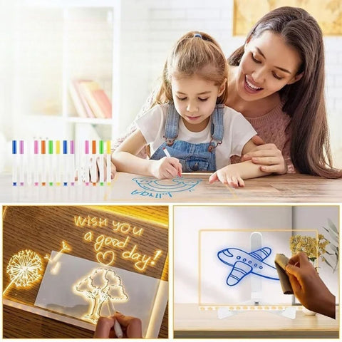 🎨 Tablero LED Infantil: Inspira, dibuja y juega con luz propia