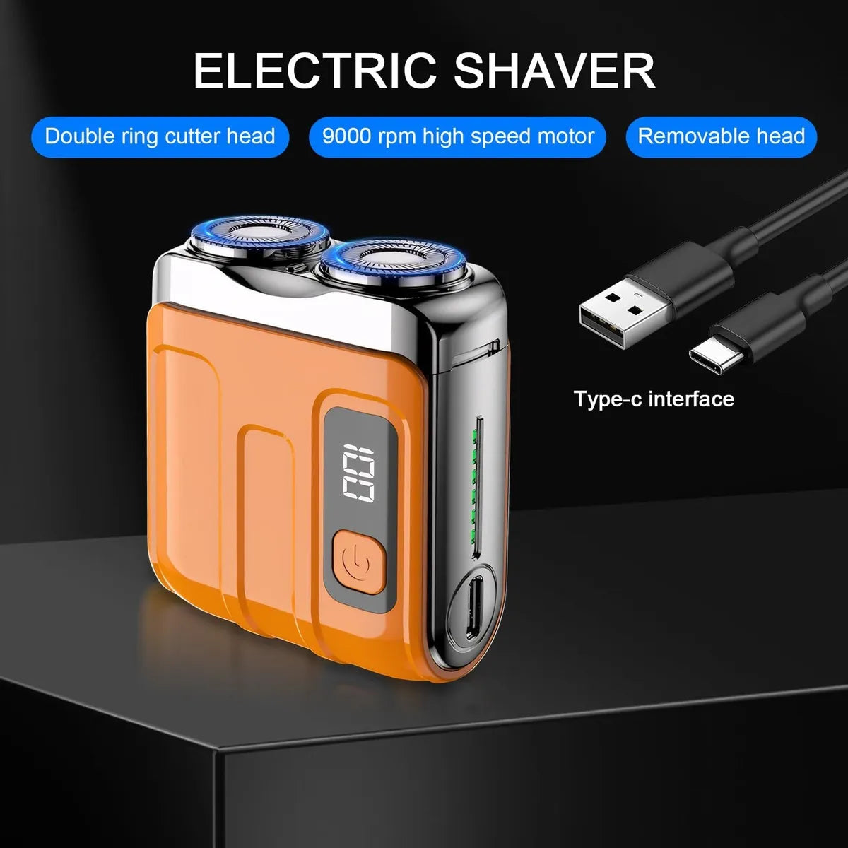 Mini Afeitadora Eléctrica Portátil: Precisión y Potencia en tu Bolsillo