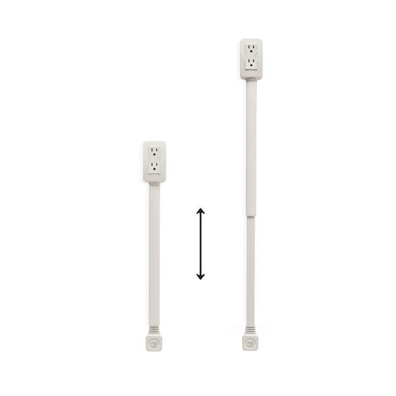 Extensor de enchufe extensible TruComfort Enchufa fácil, sin dramas