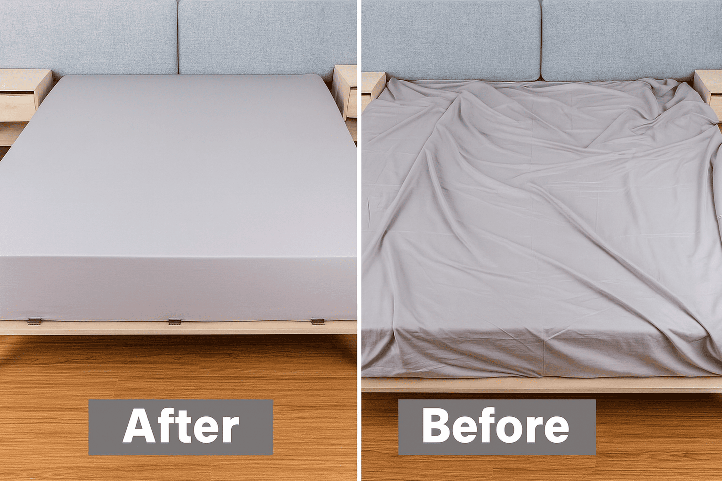 Duerme tranquilo con tu cama perfecta: Sujetadores de Sábanas Ajustables