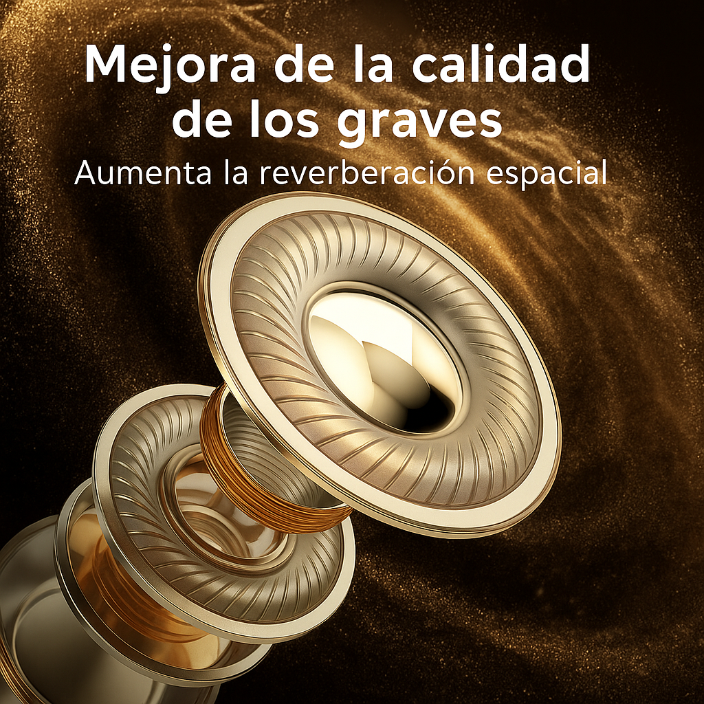 Audífonos Bluetooth 5.4 con Pantalla LED y Sonido Premium 🎧