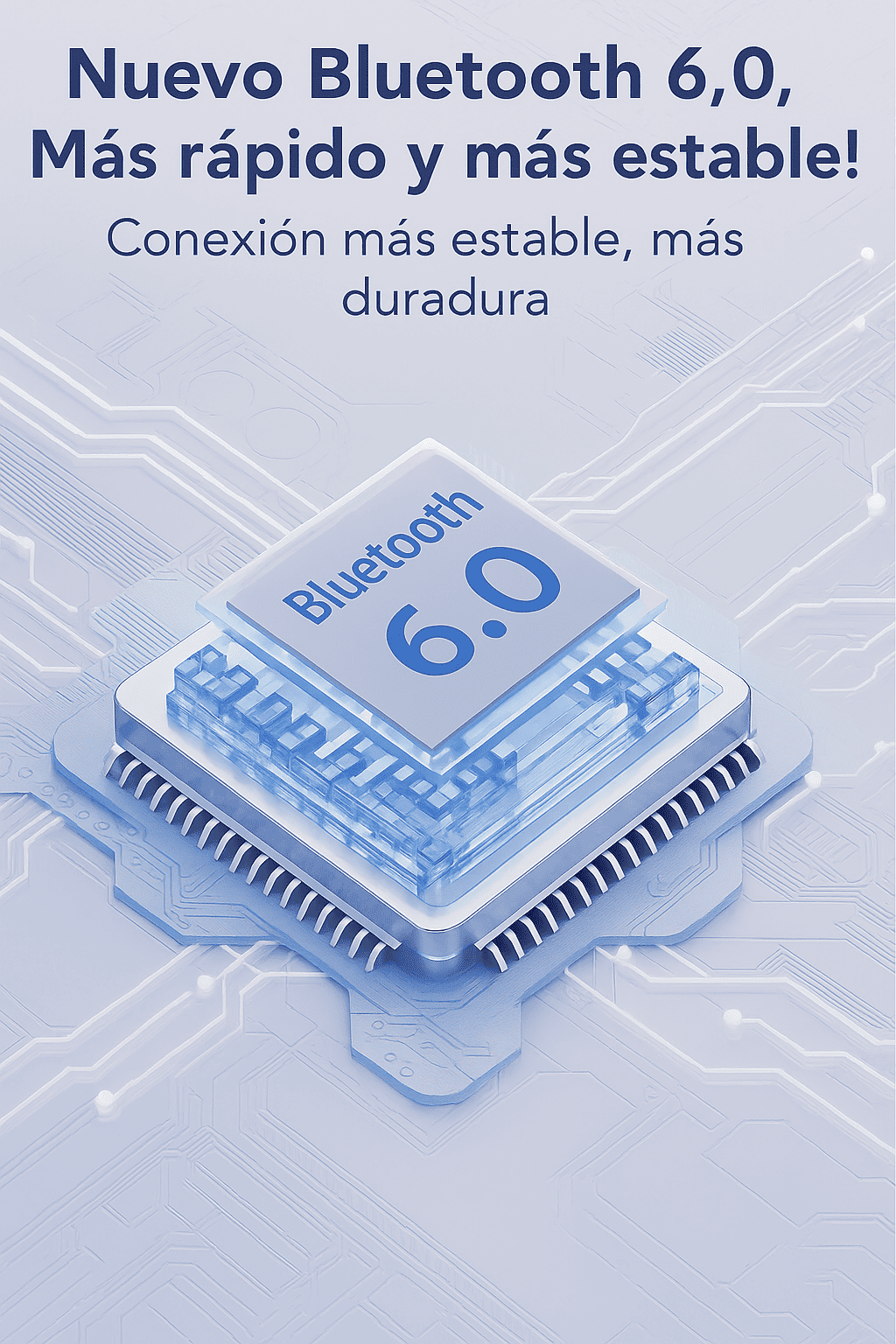 Audífonos Bluetooth 5.4 con Pantalla LED y Sonido Premium 🎧