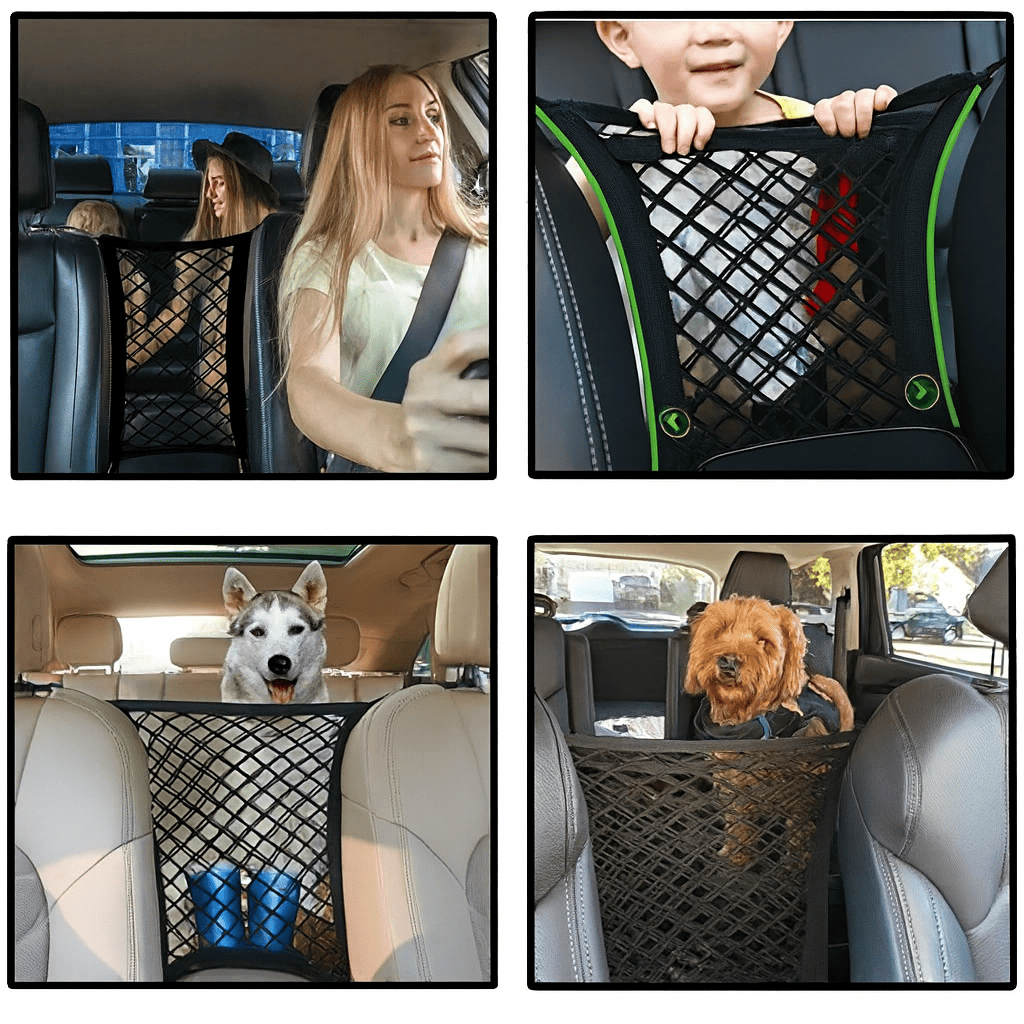 La Malla Inteligente que Organiza tu Carro y Protege a tu Familia