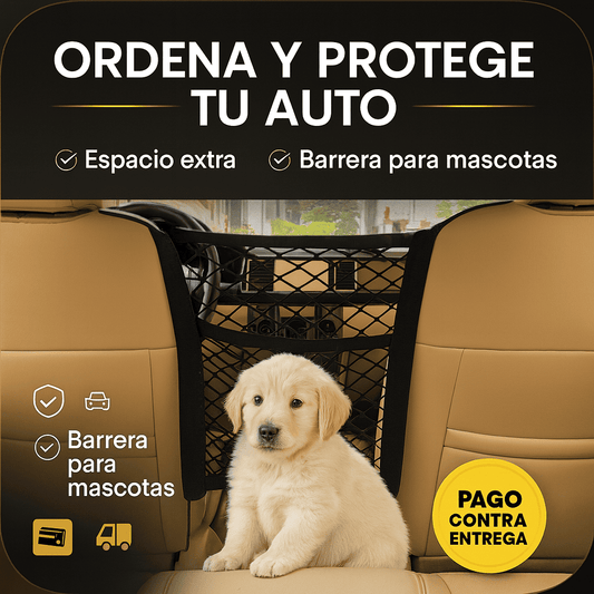 La Malla Inteligente que Organiza tu Carro y Protege a tu Familia