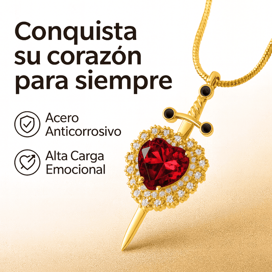 ❤️‍🔥 Lazo de Sangre: El Collar que Une Almas + CAJA DE REGALO