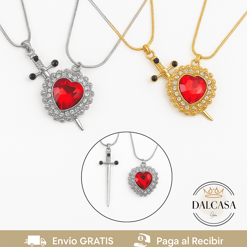 ❤️‍🔥 Lazo de Sangre: El Collar que Une Almas + CAJA DE REGALO