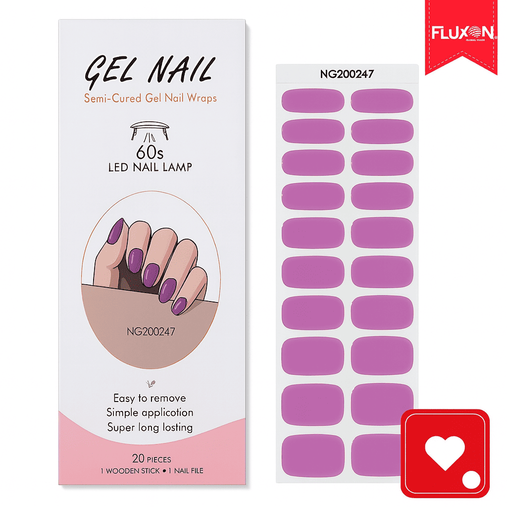 Wraps en Gel + UV: uñas de salón en casa y en minutos