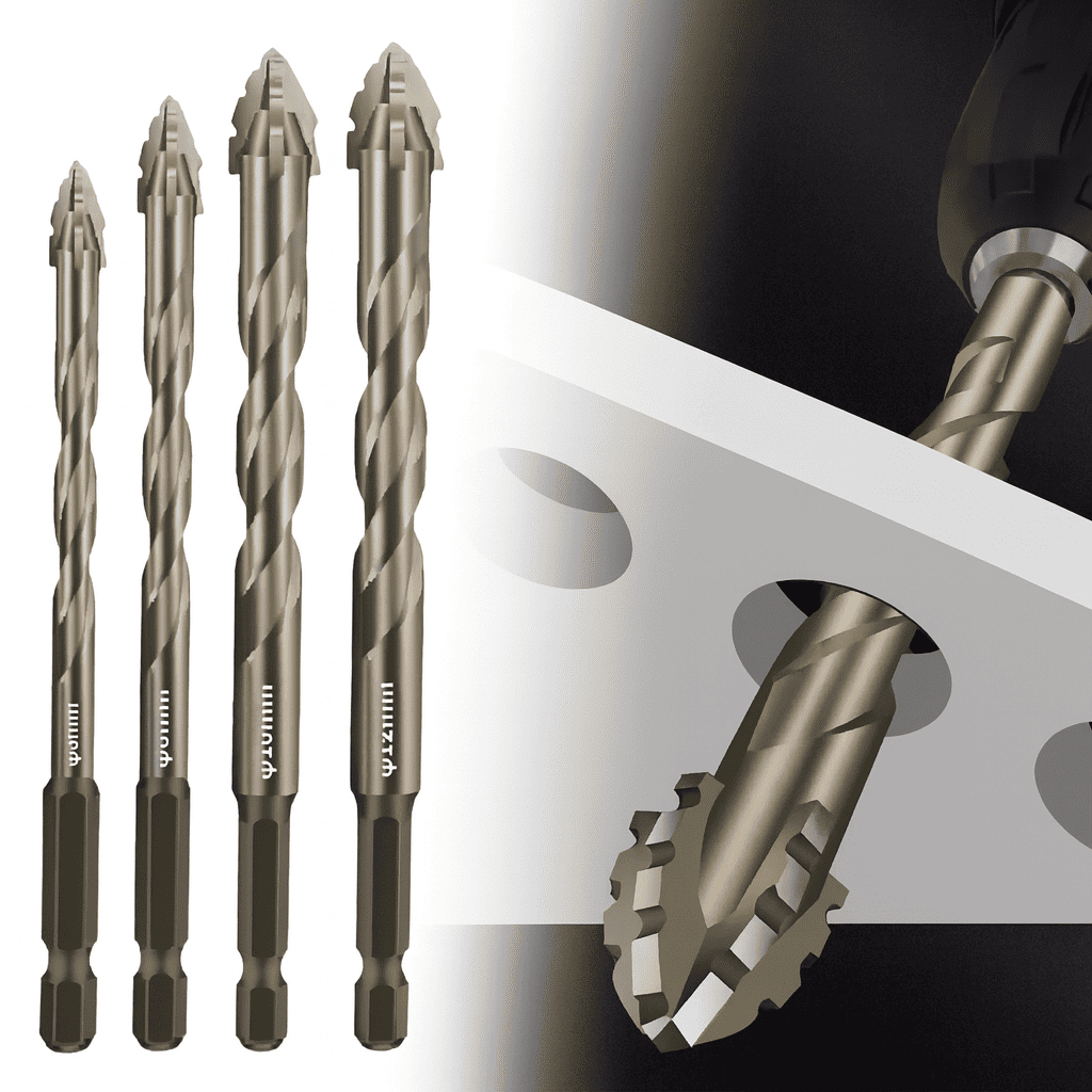 SET DE BROCAS EXCÉNTRICAS ¡Perfora, rosca y ahorra tiempo con una sola broca!