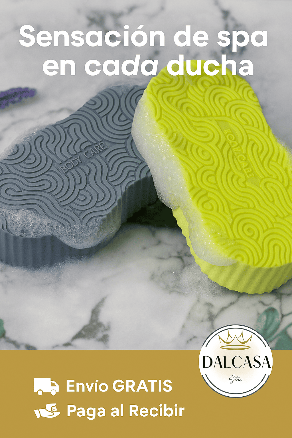 La Esponja de Baño 3D que Hace que Tu Piel Luzca Saludable y Radiante