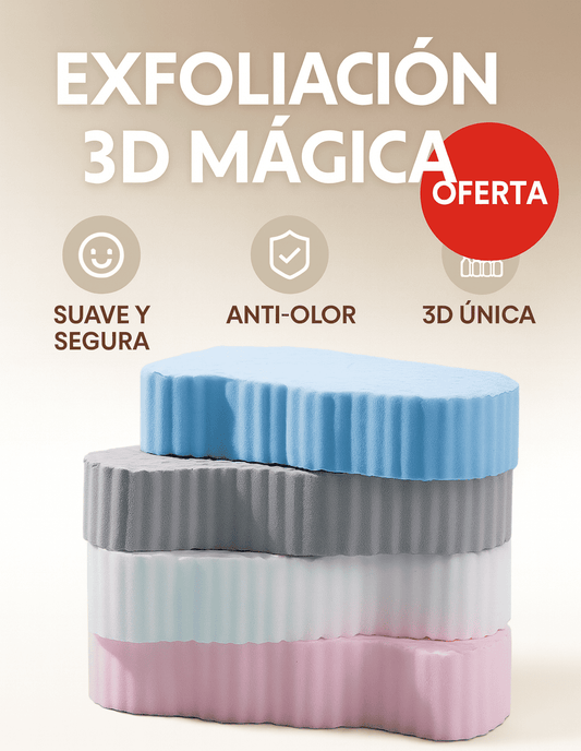 La Esponja de Baño 3D que Hace que Tu Piel Luzca Saludable y Radiante