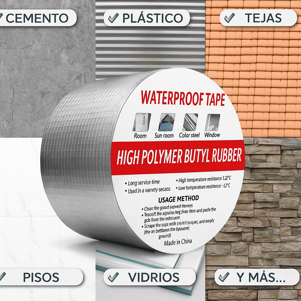 HidroBloc™ 10M: Sella goteras al instante y olvídate de las filtraciones