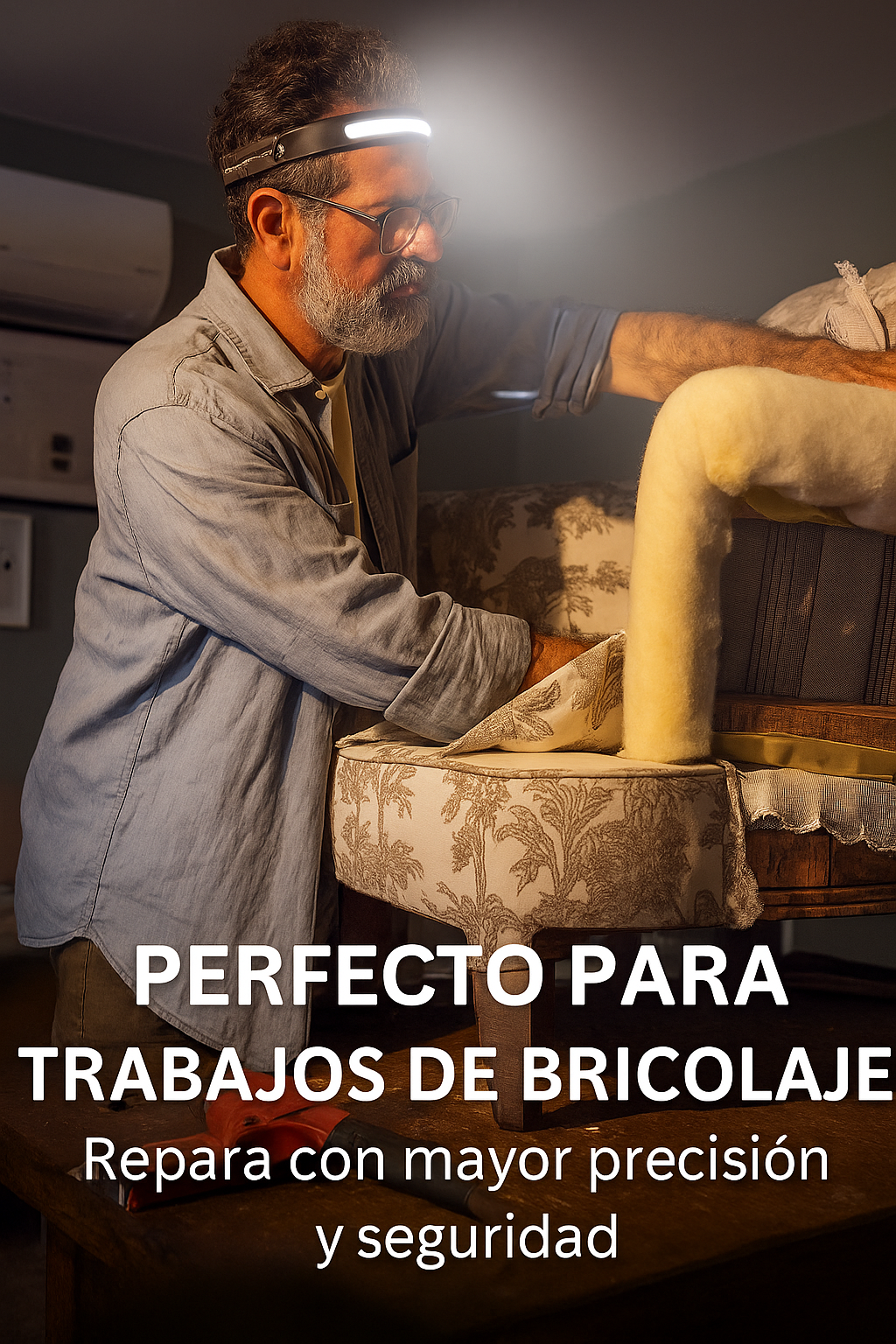 LumiBand Pro – Ilumina todo a tu alrededor sin mover la cabeza