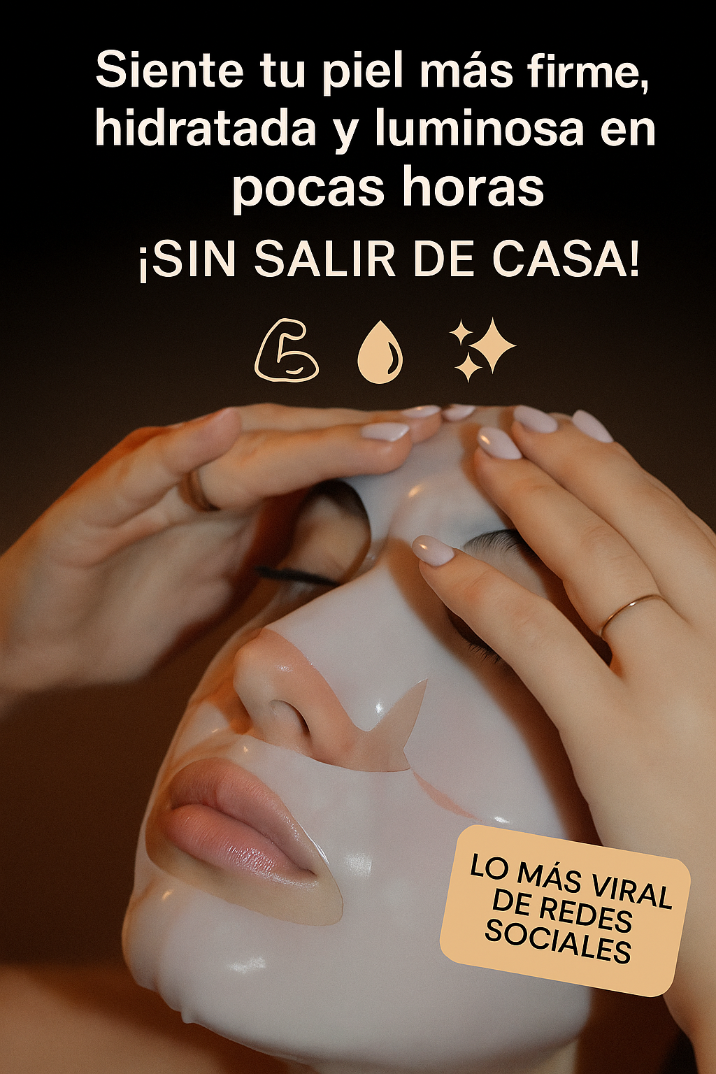 ✨Revoluciona tu rutina facial con la mascarilla 🇰🇷 coreana de colágeno y ácido hialurónico.