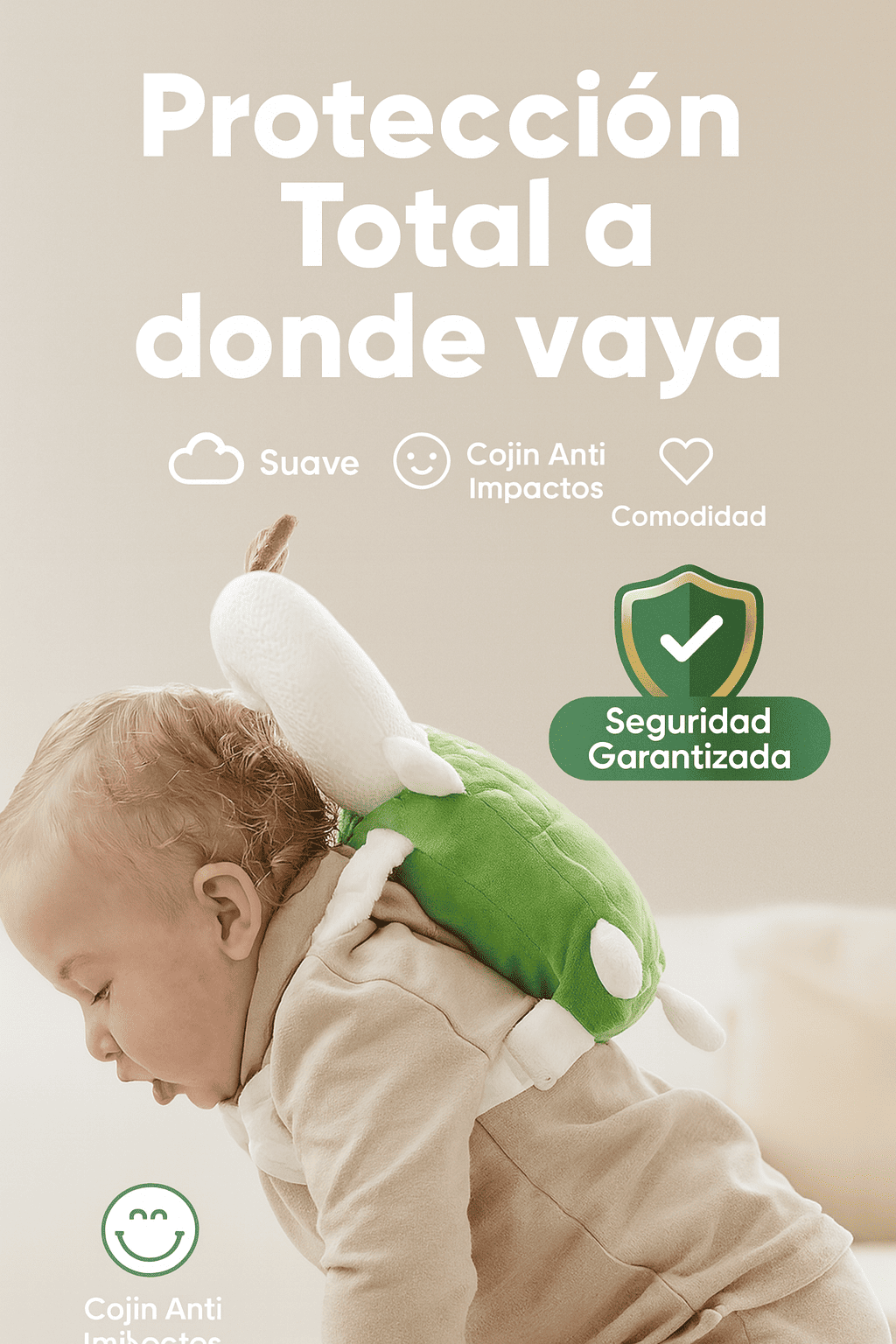 🛡️ Mochila Ninja Protectora: Seguridad y ternura para los primeros pasos de tu hijo