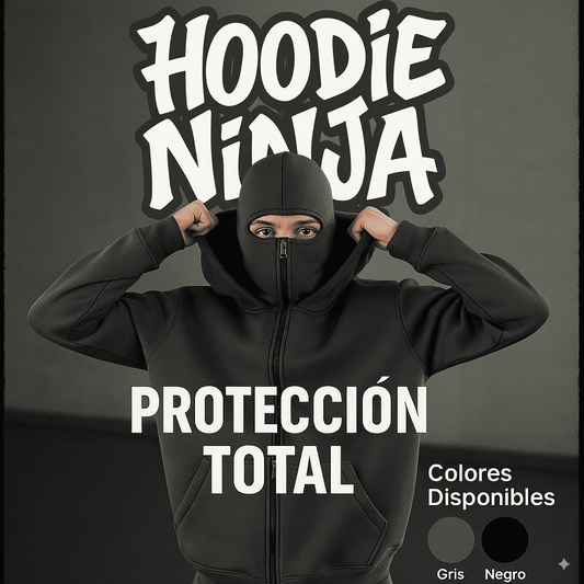 🥷🏼 Hoodie Ninja™: Estilo Urbano con Máxima Comodidad