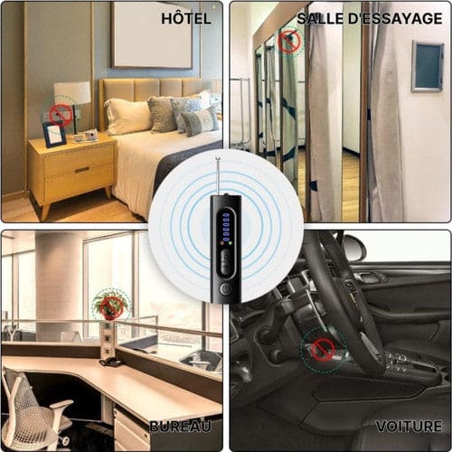 🔒 Detector de Cámaras y Micrófonos Ocultos — Tu privacidad, bajo control.