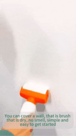 🧰 Pinta fácil, sin desorden: Rodillo con botella integrada